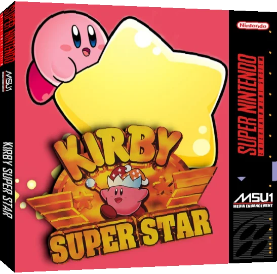 Kirby Super Star — box-3D (US)