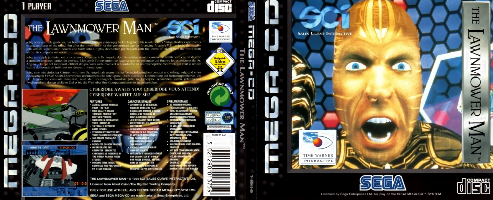 Lawnmower Man, The — box-texture (EU)
