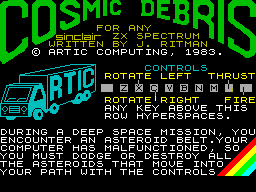 Cosmic Debris — sstitle (WOR)