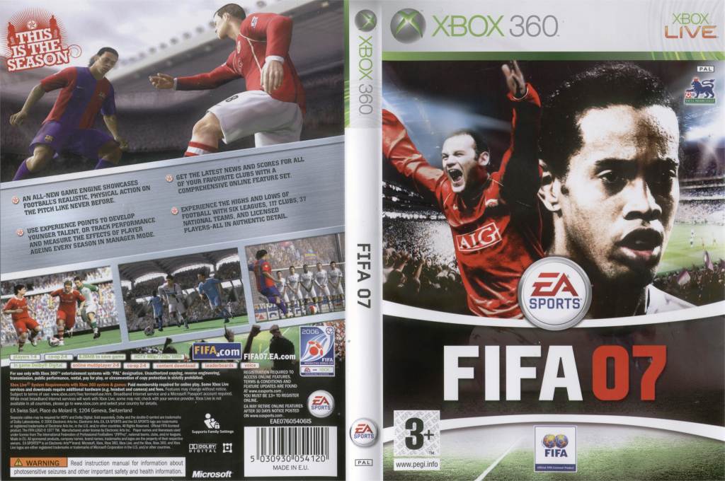 FIFA 07 Soccer — box-texture (UK)