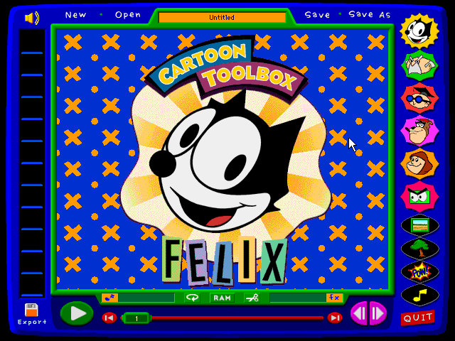 Felix The Cat's Cartoon Toolbox — sstitle (WOR)