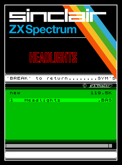 Headlights box art