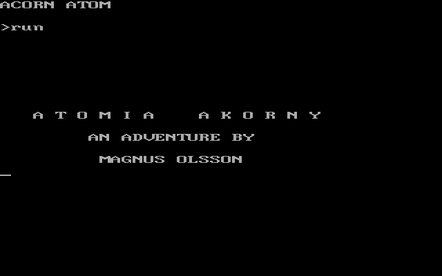 Atomia Akorny box art