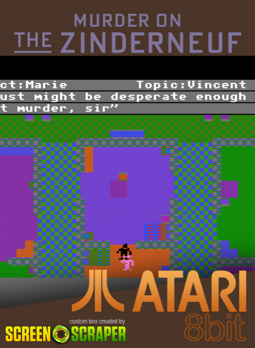 Murder On The Zinderneuf — box-2D (SS)
