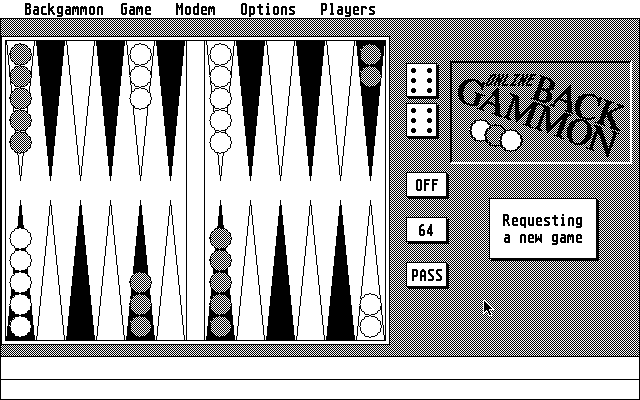 Online Backgammon — ss (WOR)