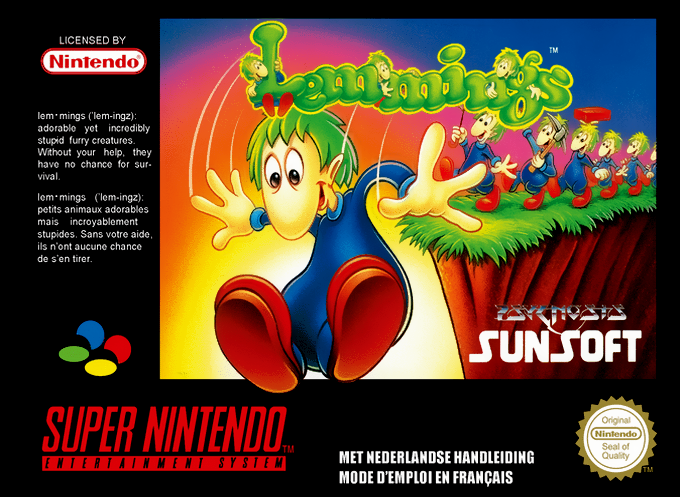 Lemmings — box-2D (EU)