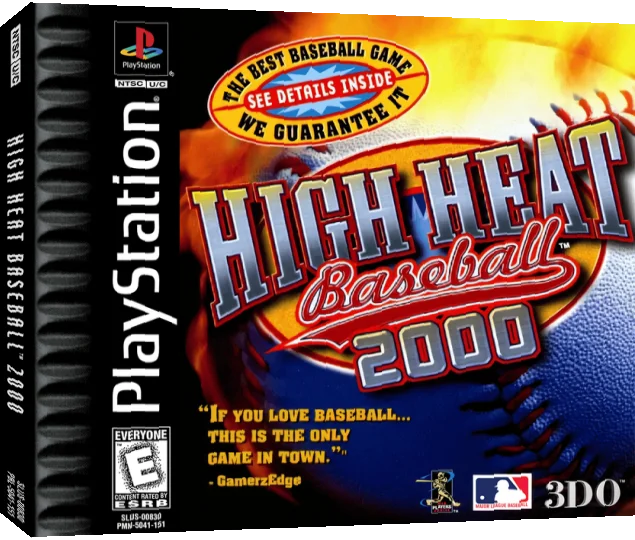 High Heat Baseball 2000 — box-3D (US)