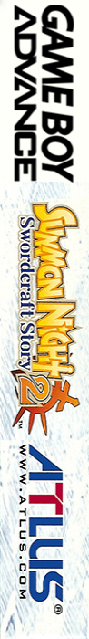 Summon Night - Swordcraft Story 2 — box-2D-side (US)