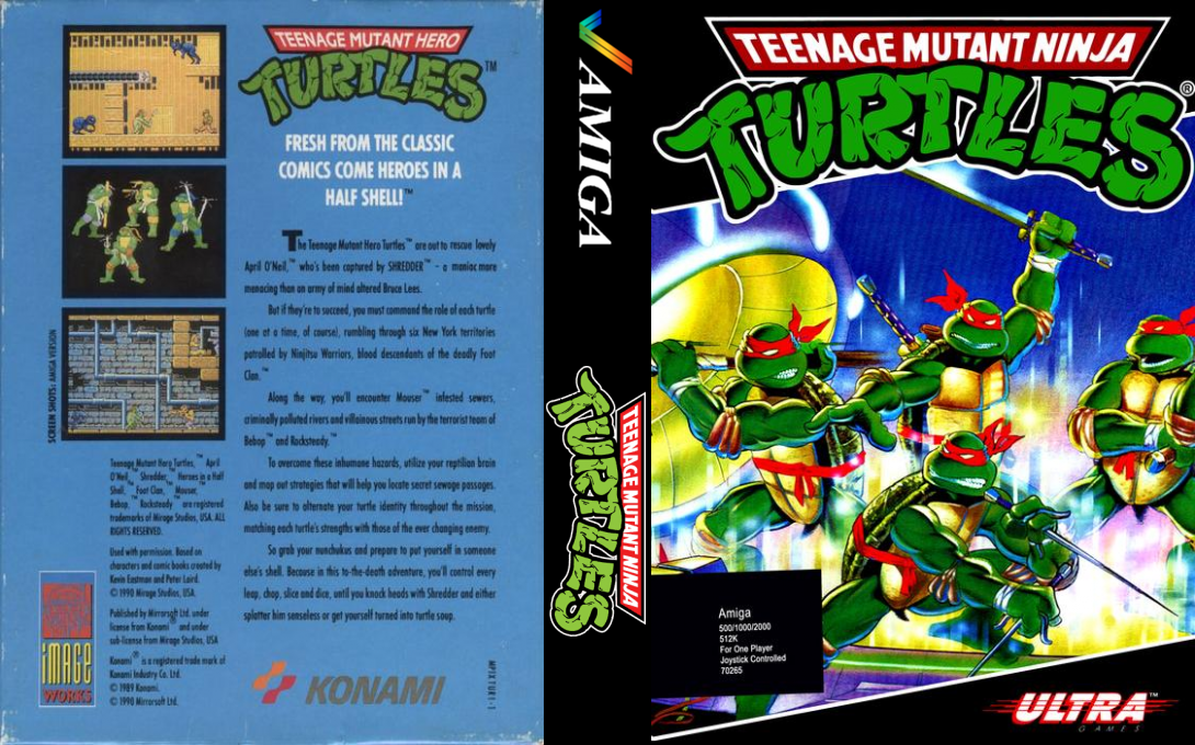 Teenage Mutant Ninja Turtles — box-texture (US)