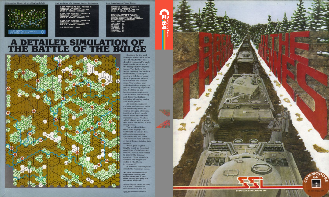 Breakthrough in the Ardennes — box-texture (US)
