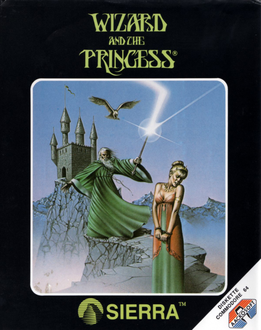 The Wizard and the Princess — box-2D (NL)
