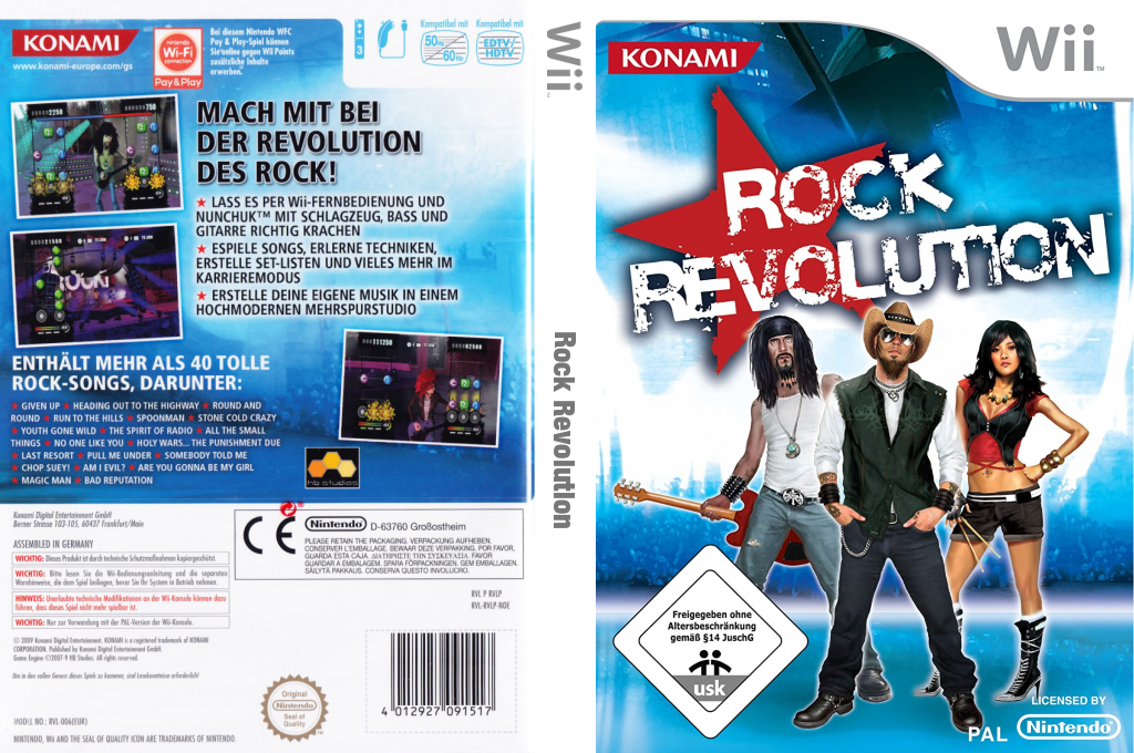 Rock Revolution — box-texture (DE)