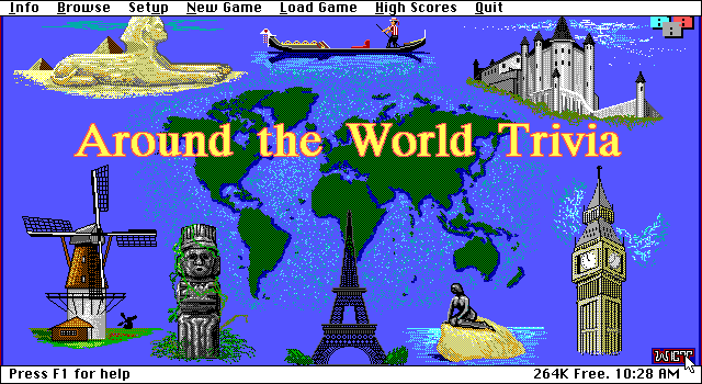 Around the World Trivia box art