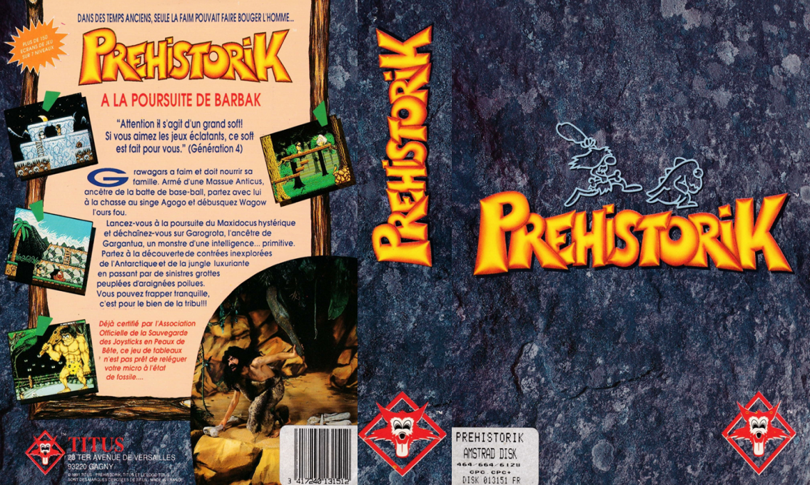 Prehistorik — box-texture (FR)