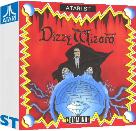 Dizzy Wizard — box-3D (EU)