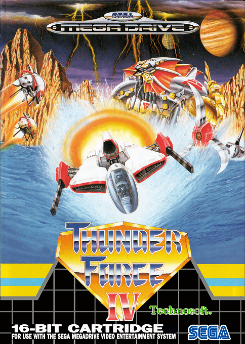 Thunder Force 4 — box-2D (EU)