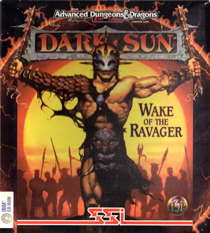 Dark Sun - Wake of the Ravager box art