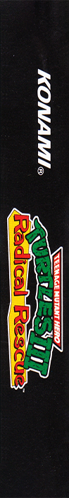 Teenage Mutant Ninja Turtles 3 - Radical Rescue — box-2D-side (DE)