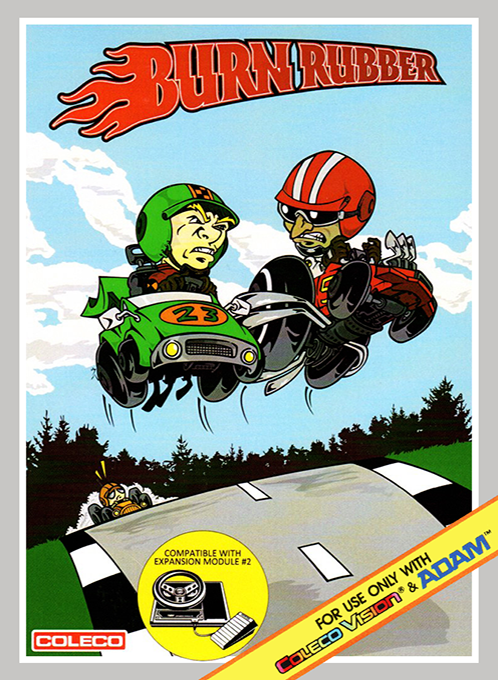 Burn Rubber — box-2D (US)