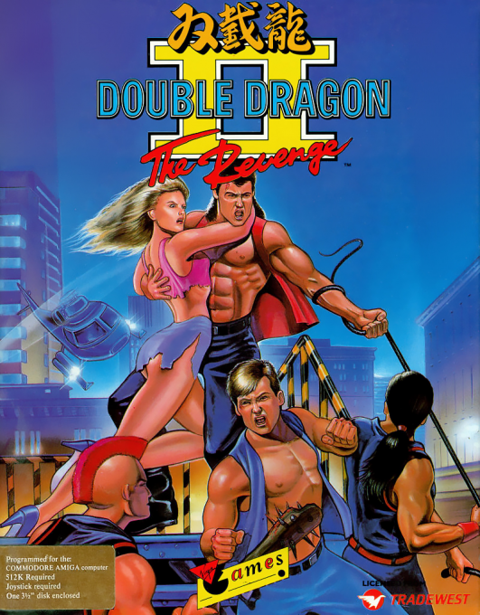 Double Dragon II - The Revenge box art