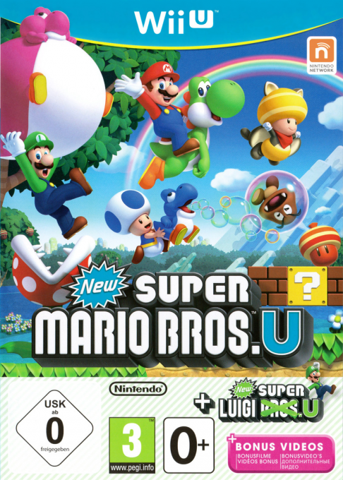 New Super Mario Bros. U plus New Super Luigi U — box-2D (EU)