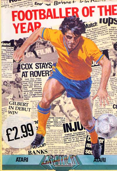 Footballer Of The Year box art