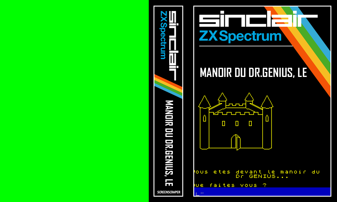 Manoir Du Dr.Genius, Le — box-texture (SS)