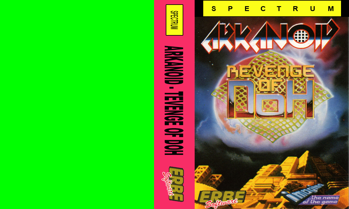 Arkanoid - Revenge Of Doh — box-texture (SP)