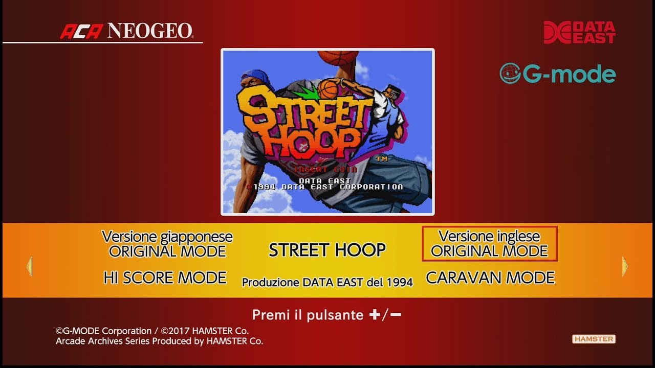 Aca Neogeo Street Hoop — sstitle (WOR)