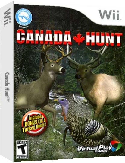 Canada Hunt — box-3D (US)