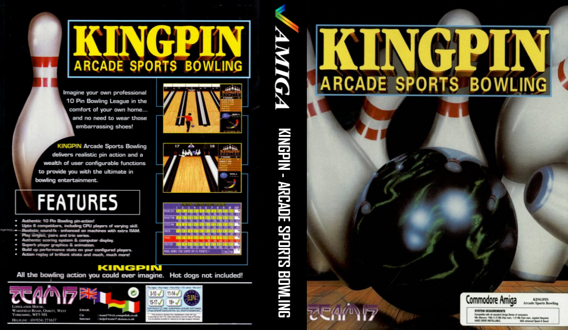Kingpin - Arcade Sports Bowling — box-texture (EU)