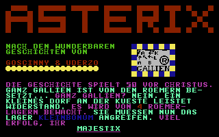 Asterix — sstitle (DE)