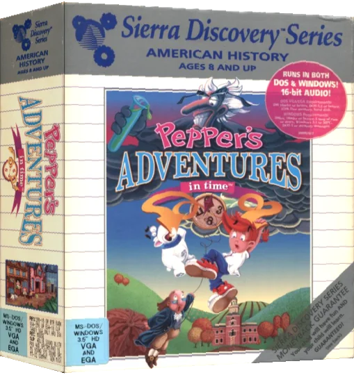 Pepper's Adventures In Time — box-3D (US)