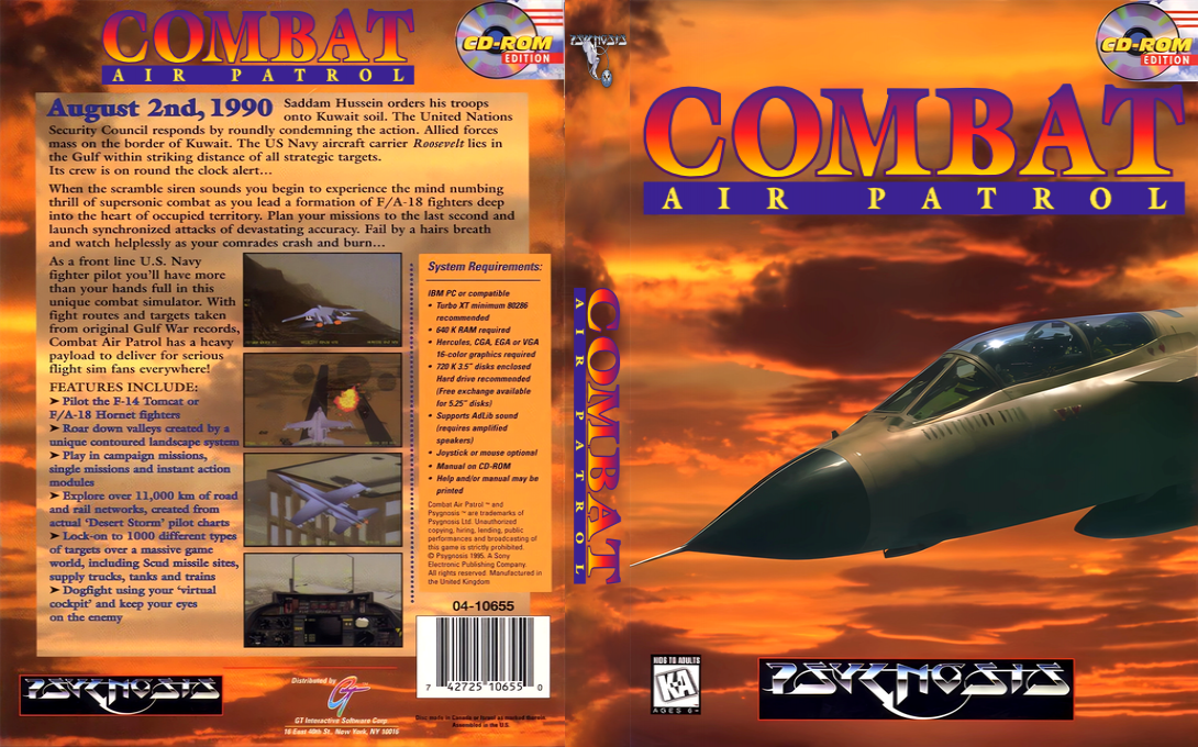 Combat Air Patrol — box-texture (US)