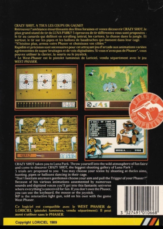 Crazy Shot — box-2D-back (EU)