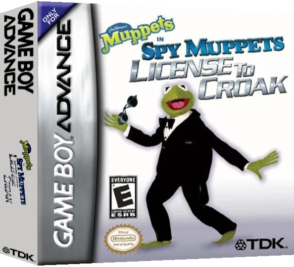 Spy Muppets - License to Croak — box-3D (US)