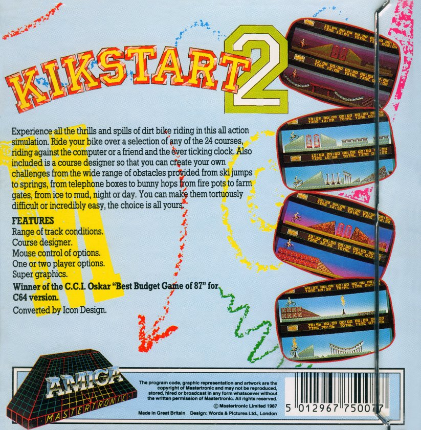 Kikstart 2 — box-2D-back (EU)