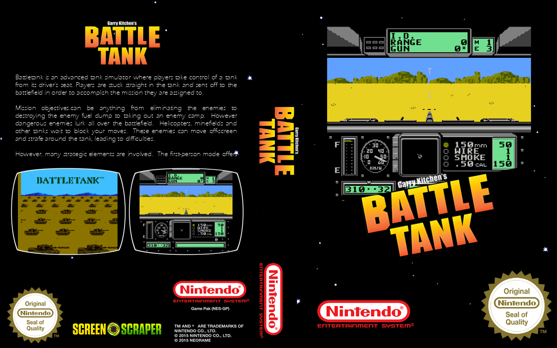Garry Kitchen's Battletank — box-texture (SS)