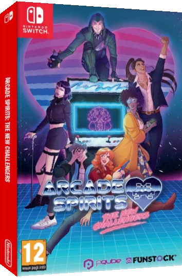 Arcade Spirits - The New Challengers — box-3D (EU)