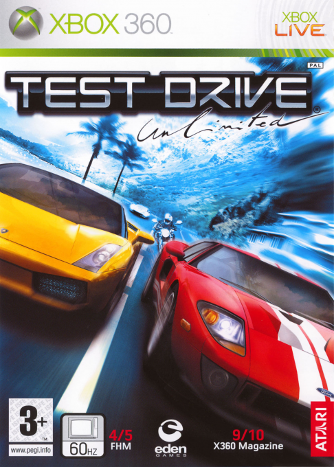 Test Drive Unlimited — box-2D (EU)