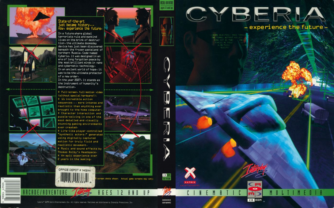 Cyberia — box-texture (US)