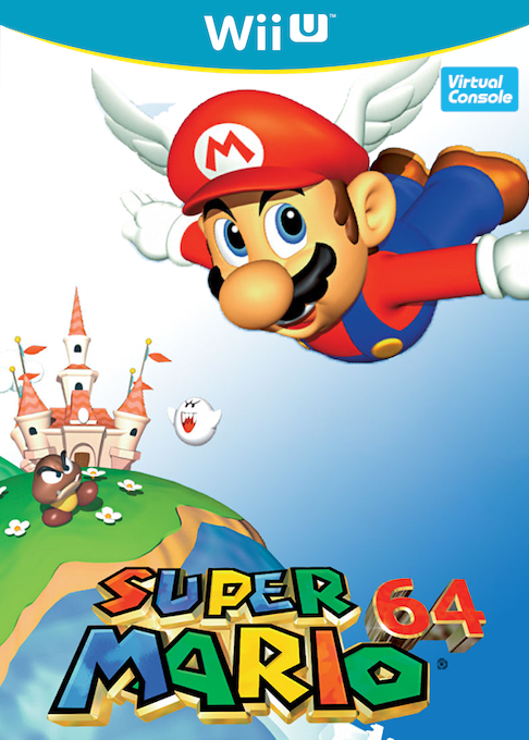 Super Mario 64 box art