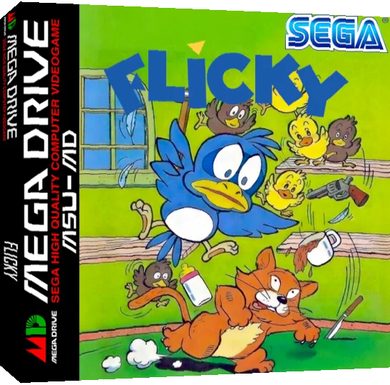 Flicky — box-3D (WOR)