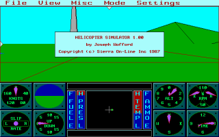 Sierra's 3-D Helicopter Simulator — sstitle (US)