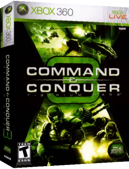 Command & Conquer 3 - Les Guerres du Tiberium — box-3D (US)