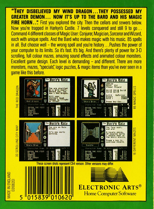 Bard's Tale, The — box-2D-back (EU)