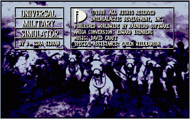 UMS - The Universal Military Simulator — sstitle (WOR)