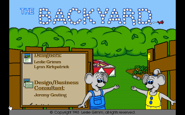 Backyard, The — sstitle (WOR)