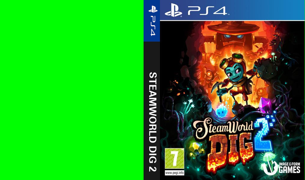 SteamWorld Dig 2 — box-texture (EU)