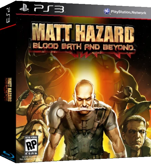Matt Hazard - Blood Bath and Beyond — box-3D (US)